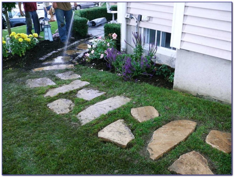 Садовые дорожки из подручного материала