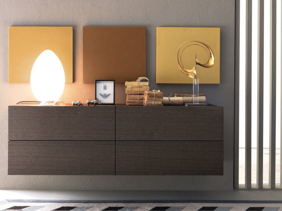 Подвесной комод для спальни