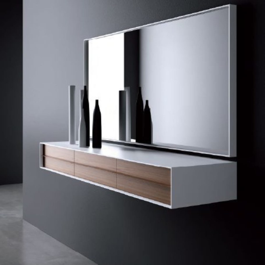 Подвесные тумбы в прихожую современные