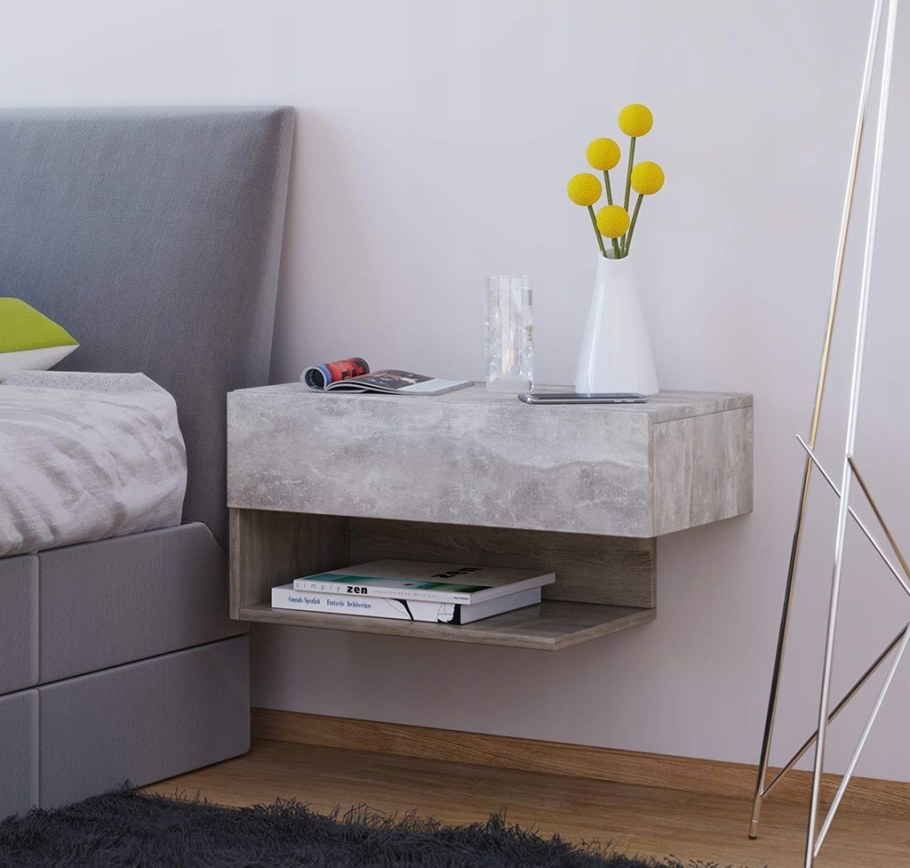 Подвесная прикроватная тумба икеа