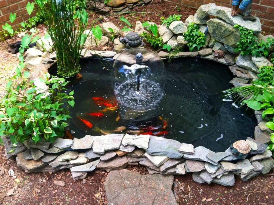 Мини прудик