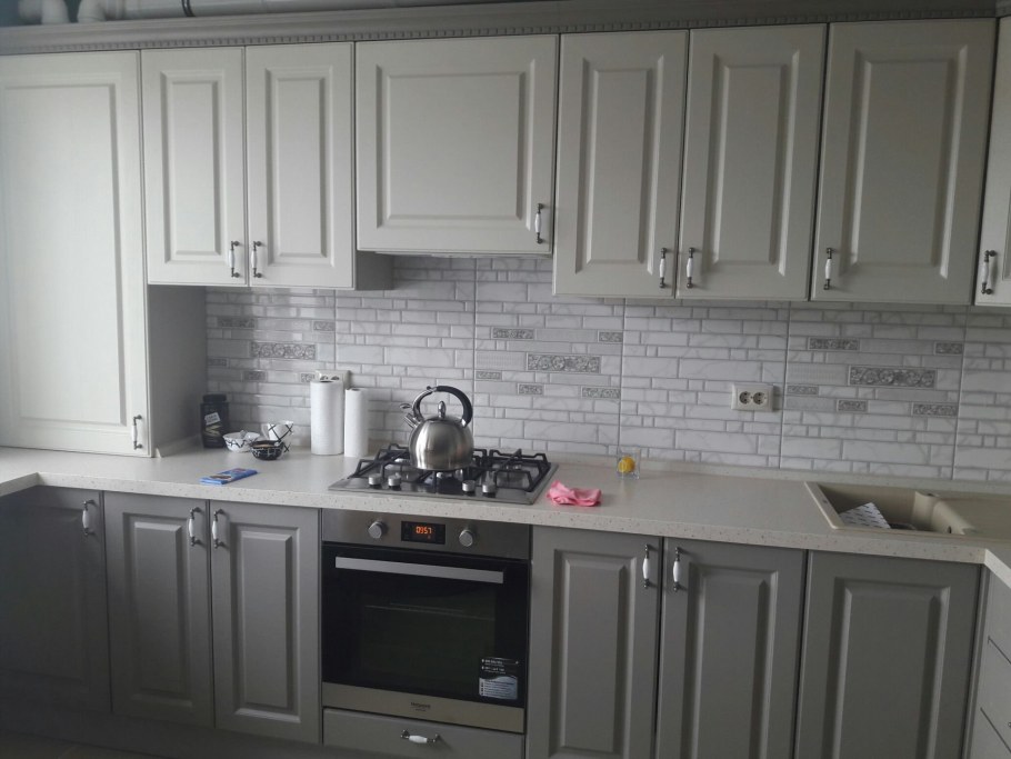 Кухня Мария Николь серый ясень