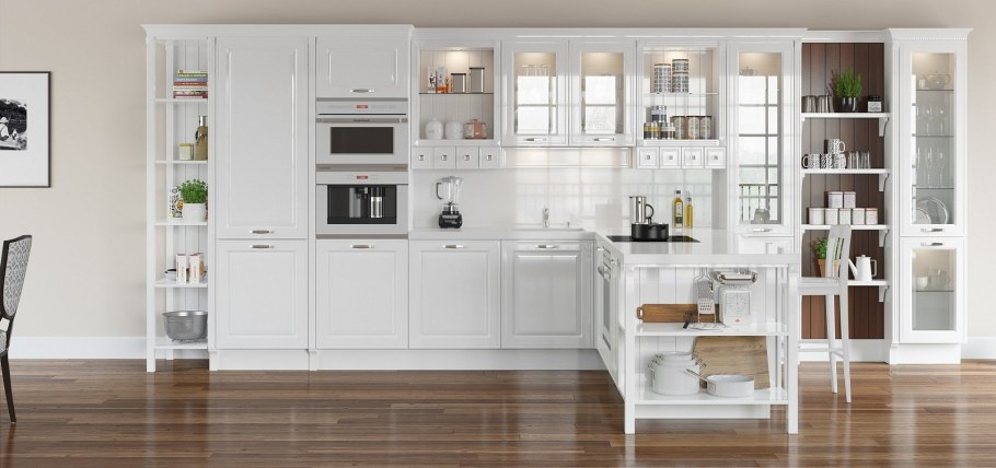 Кухни Мария Николь белая