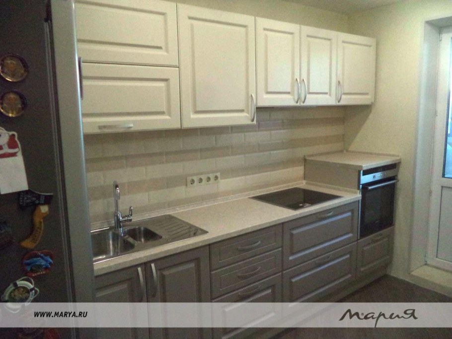 Кухня Мария Николь серый ясень