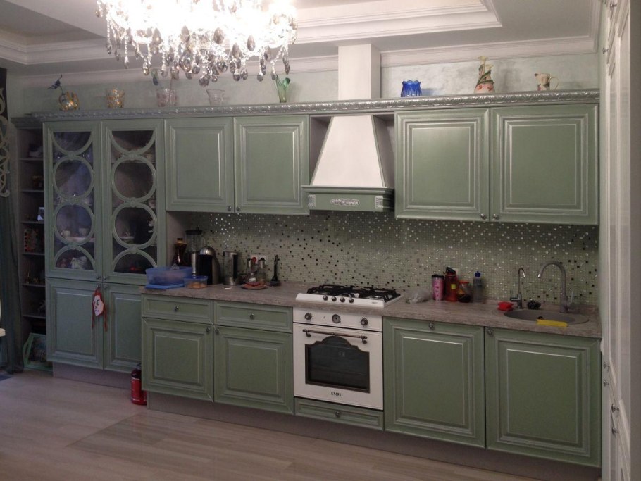 Кухня Николь Мария мятный