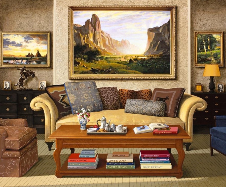 Современная живопись в интерьере