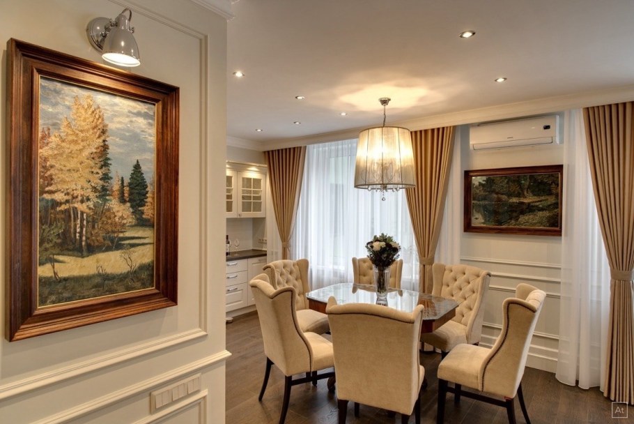 Картины в классическом интерьере