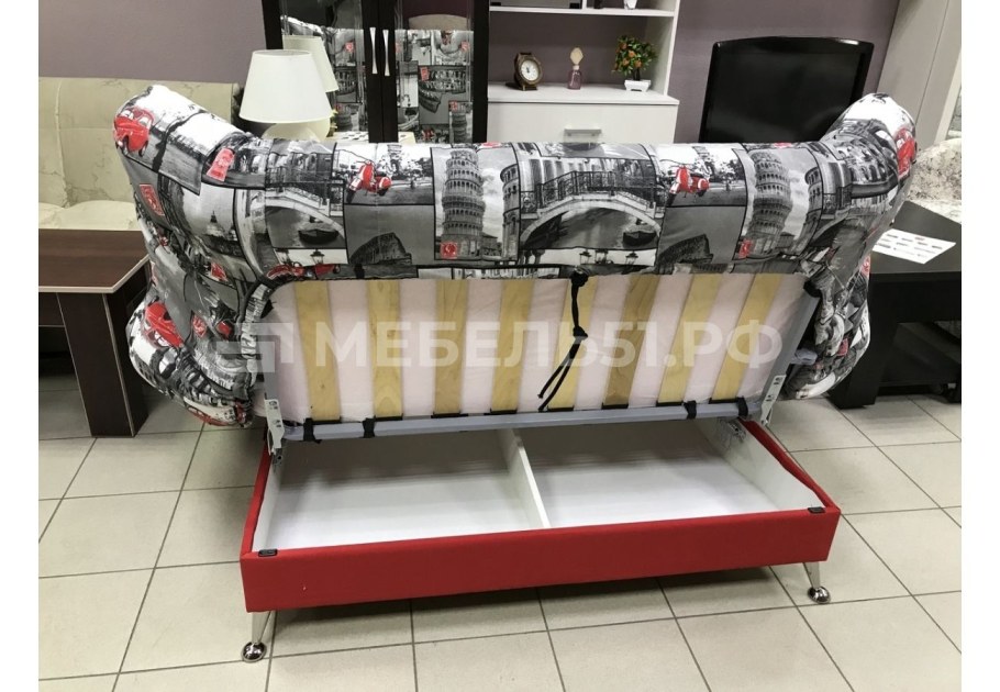 Диван Казанова Maxx, велюр Maxx клик-кляк