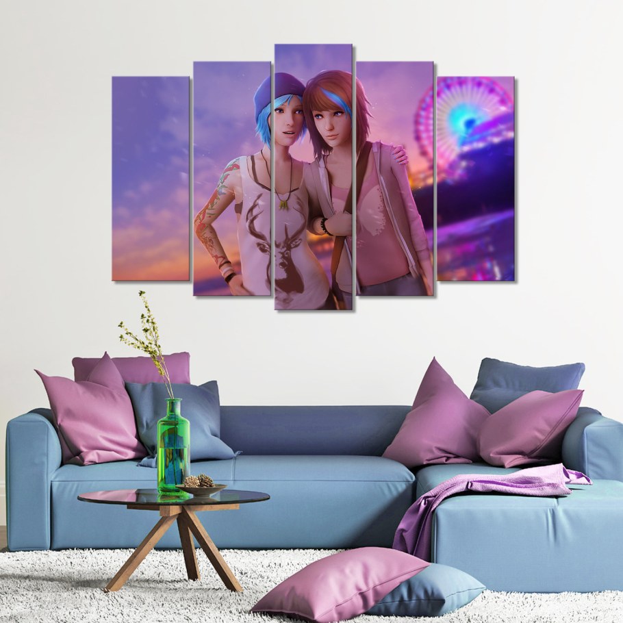 Озон картины по номерам на холсте модульные олень