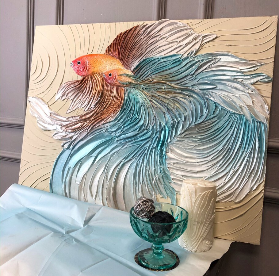 Объемные интерьерные картины