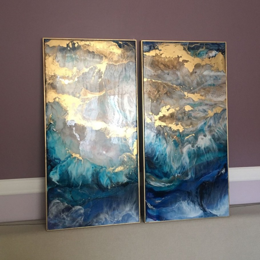 Флюид арт жидкий акрил