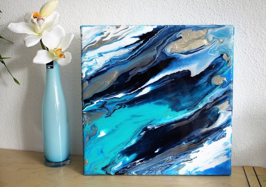 Флюид арт жидкий акрил