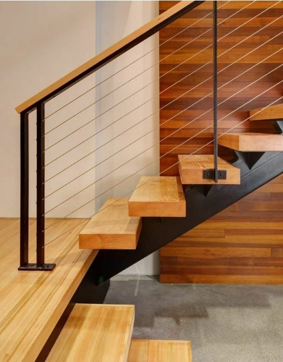 Консольная лестница на косоуре