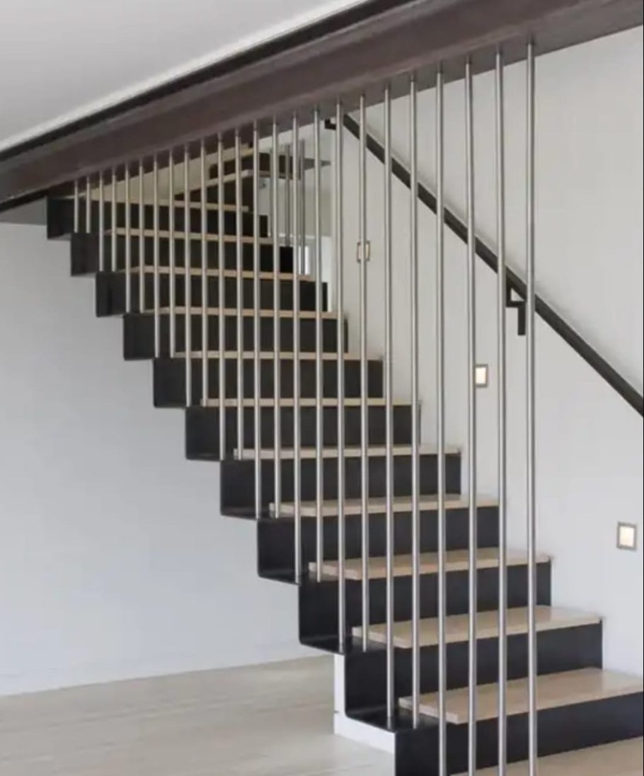 Современные ограждения для лестниц