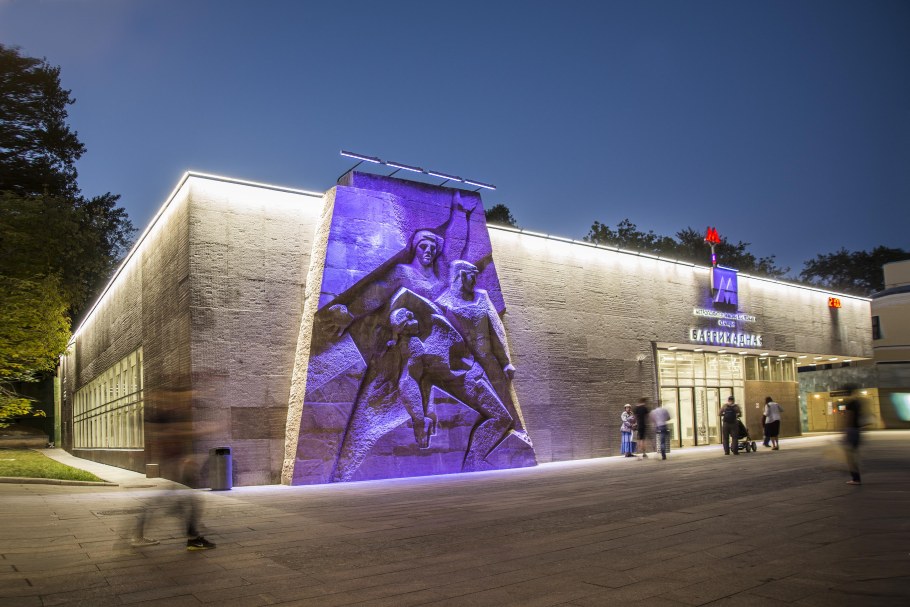 Архитектурная подсветка пешеходных улиц