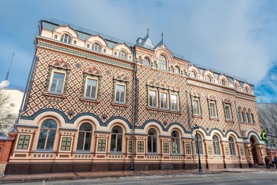 Посольство Бразилии на большой Никитской в Москве