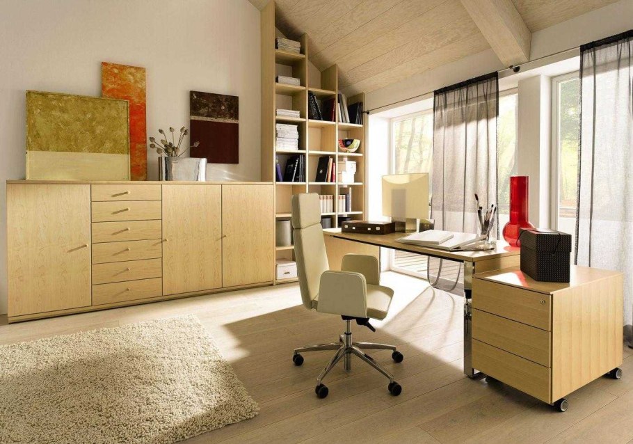 Домашний офис интерьер