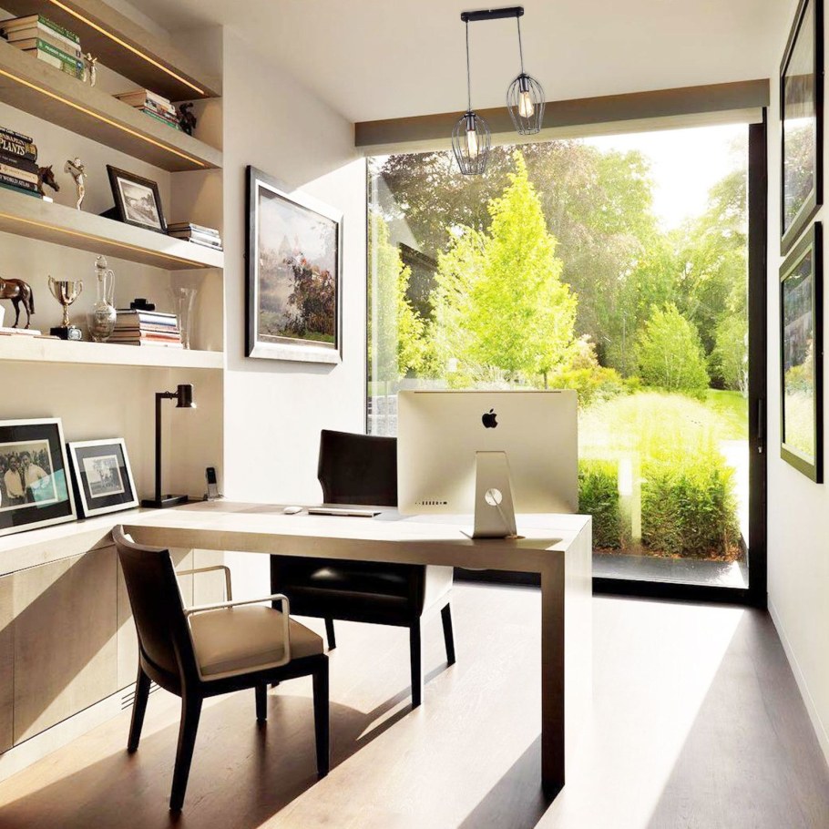 Интерьер рабочей комнаты