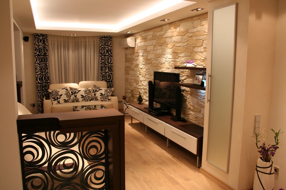 Гостиная в хрущевке интерьер