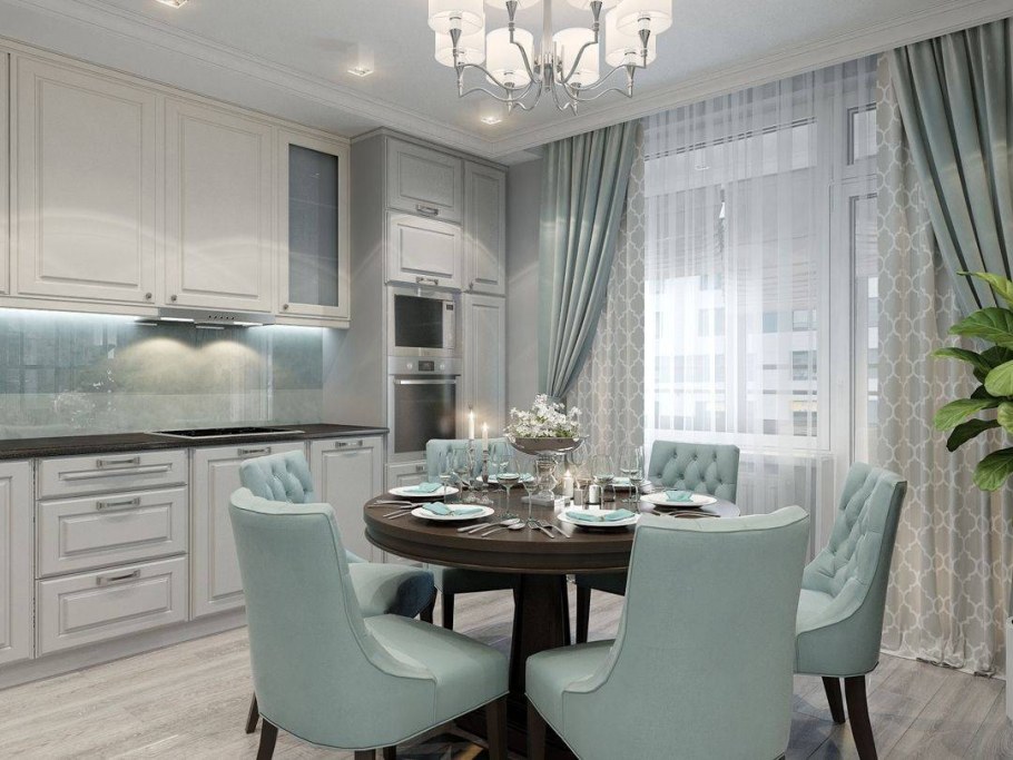 Кухни Неоклассика 2022 изумруд