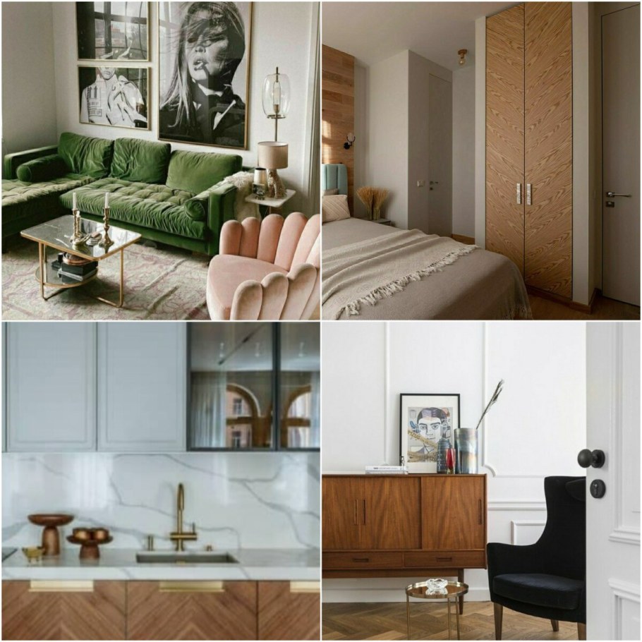 Ретро мебель в современном интерьере