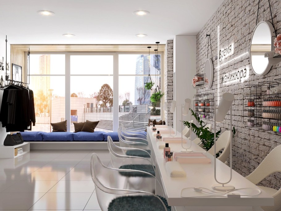 Дизайн салона красоты