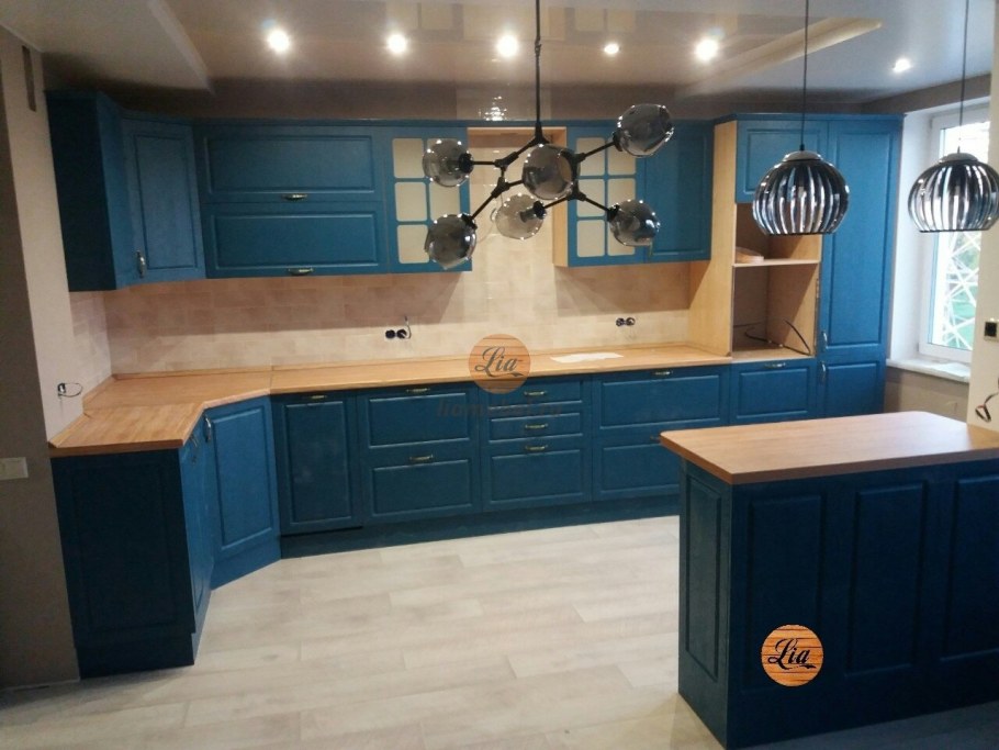 Кухонный гарнитур в морском стиле