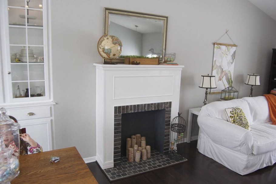 Камин в интерьере