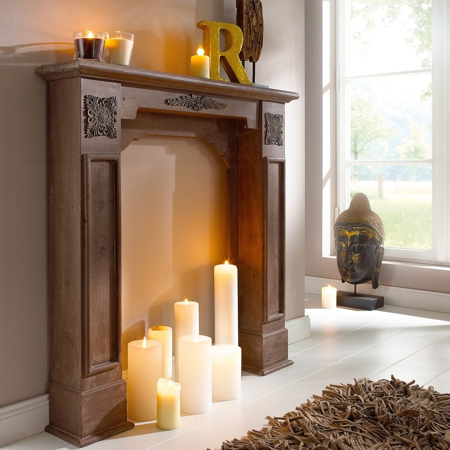 Имитация камина