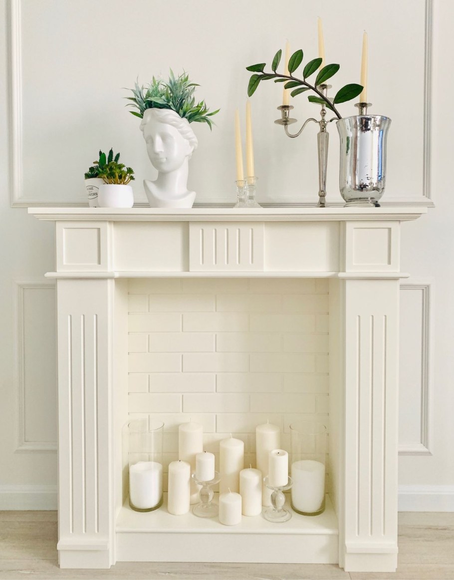 Декоративный камин в интерьере