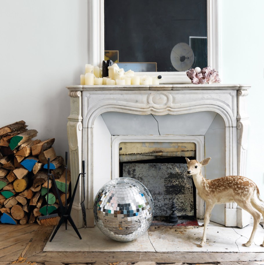 Имитация камина