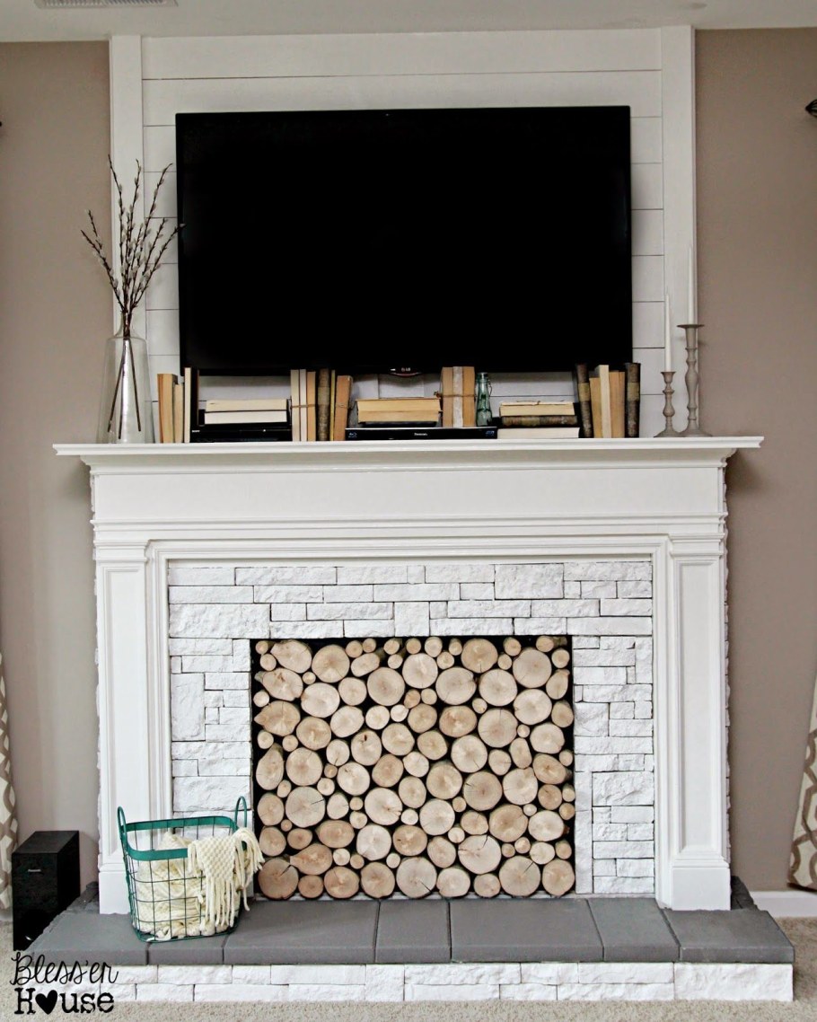 Имитация камина