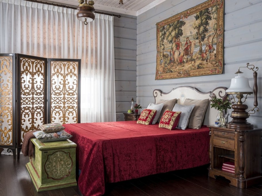 Старинные гобелены в интерьере