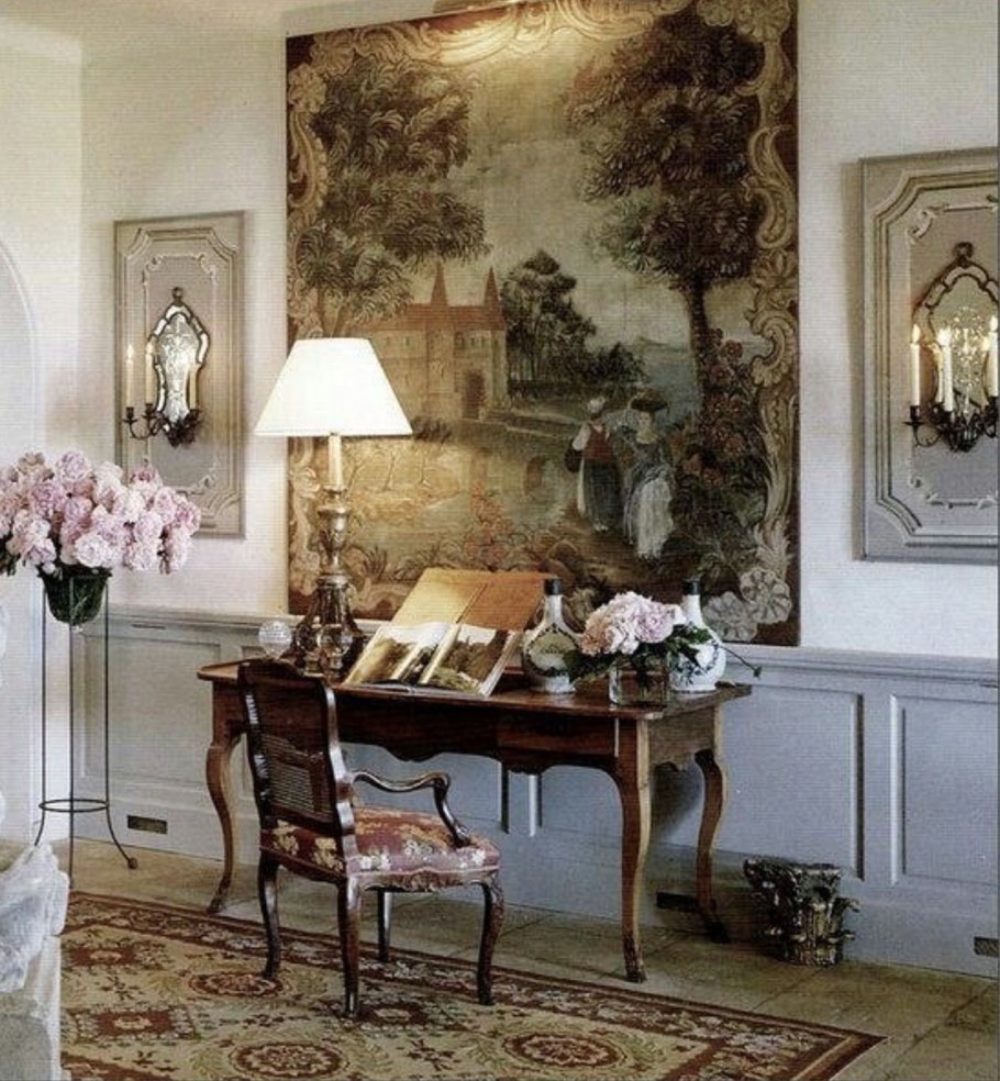 Старинные гобелены в интерьере