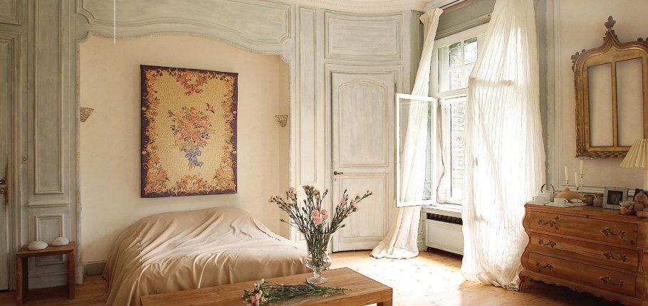 Гобелен в спальне