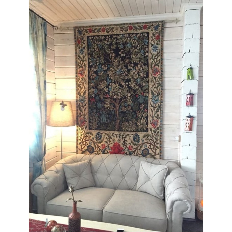 Настенные ковры в современном интерьере