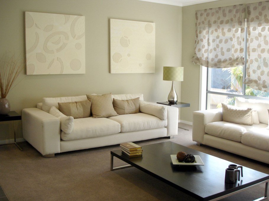 Пробковый пол в гостиной