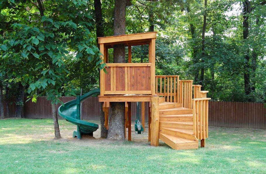 Детские домики на дереве