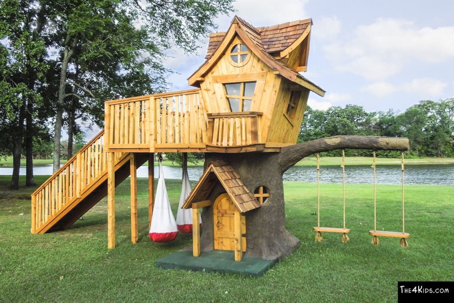 Детские площадки для дачи