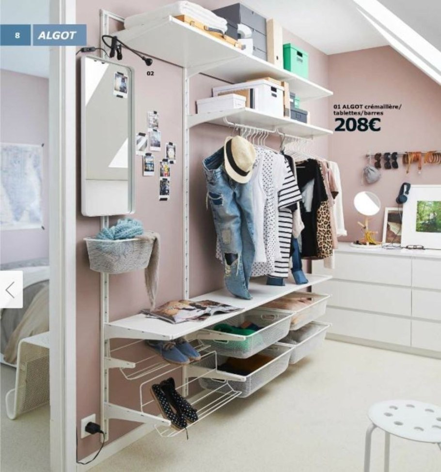 Ikea АЛЬГОТ система