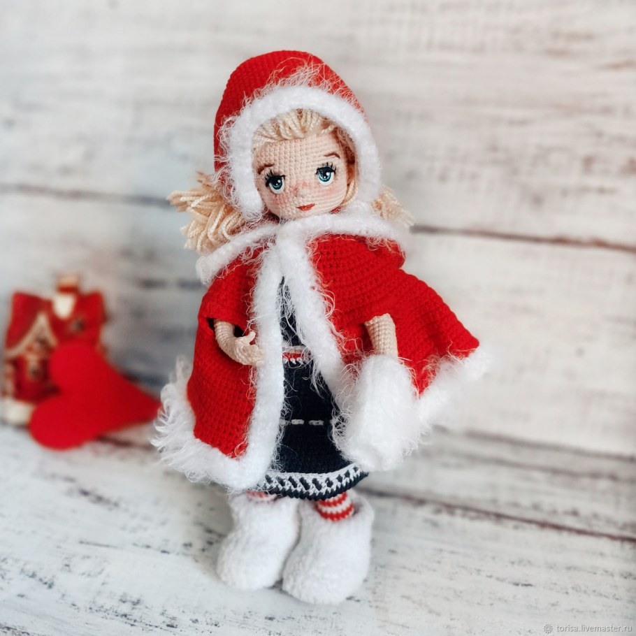 Кукла Герда крючком