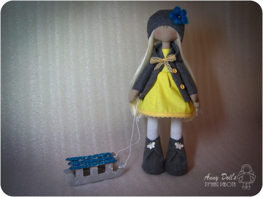 Интерьерная кукла Ирма