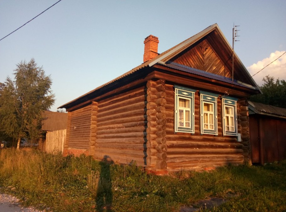 Русская изба сруб пятистенок