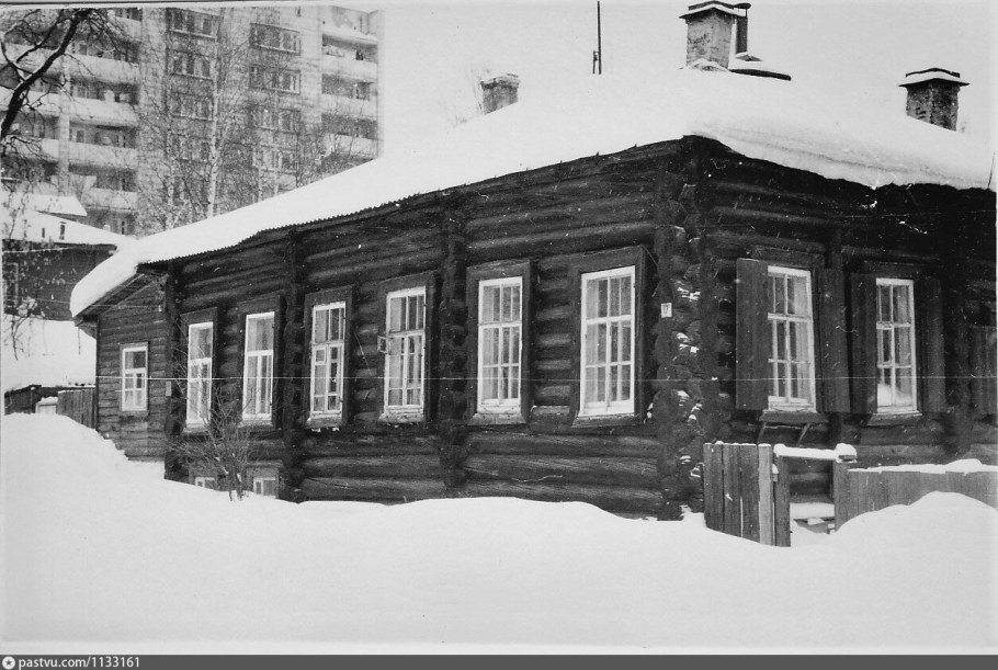 Деревянный дом мещанина