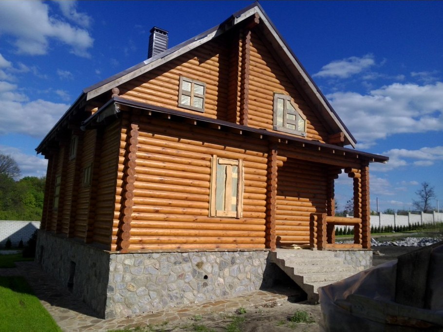 Пятистенок из бруса