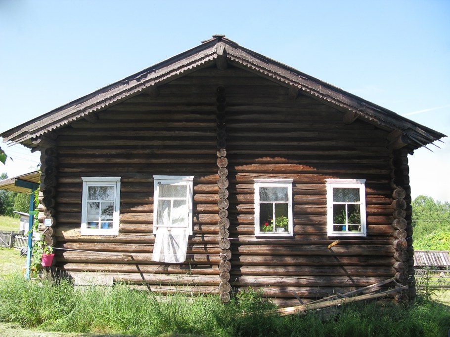 Традиционное жилище Коми Зырян