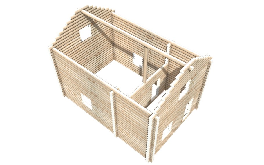 Баня 6х6 пятистенок планировка