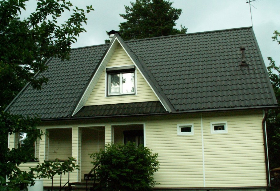 Цвета крыш домов