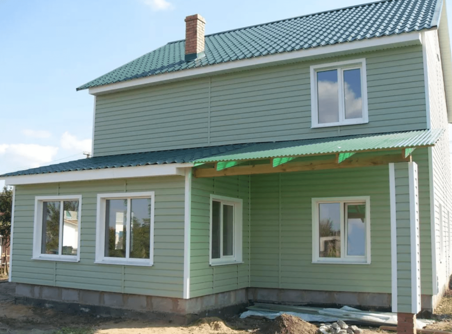 Сайдинг Гранд лайн салатовый