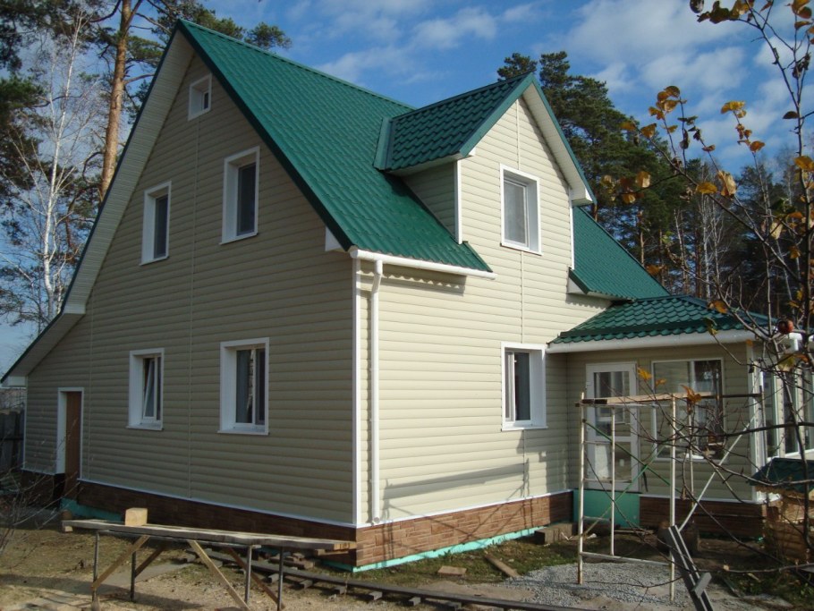 Docke Premium сайдинг Blockhaus фисташка